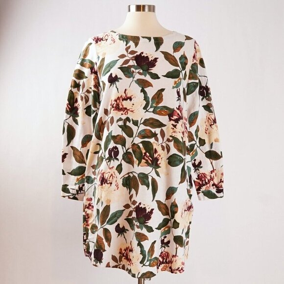 Gracila Dresses & Skirts - All Over Floral Print Cotton Shift Dress